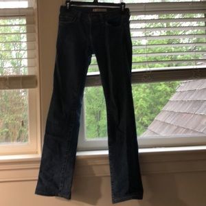 Jbrand low rise boot cut 24 perf for shorties!